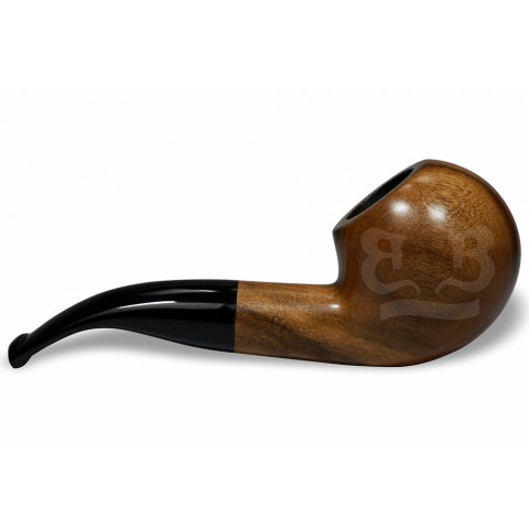 Cachimbo Montana Curvo Encerado (Aceita Filtro 9mm) Piteira Chifre - 5050 PO CH 25